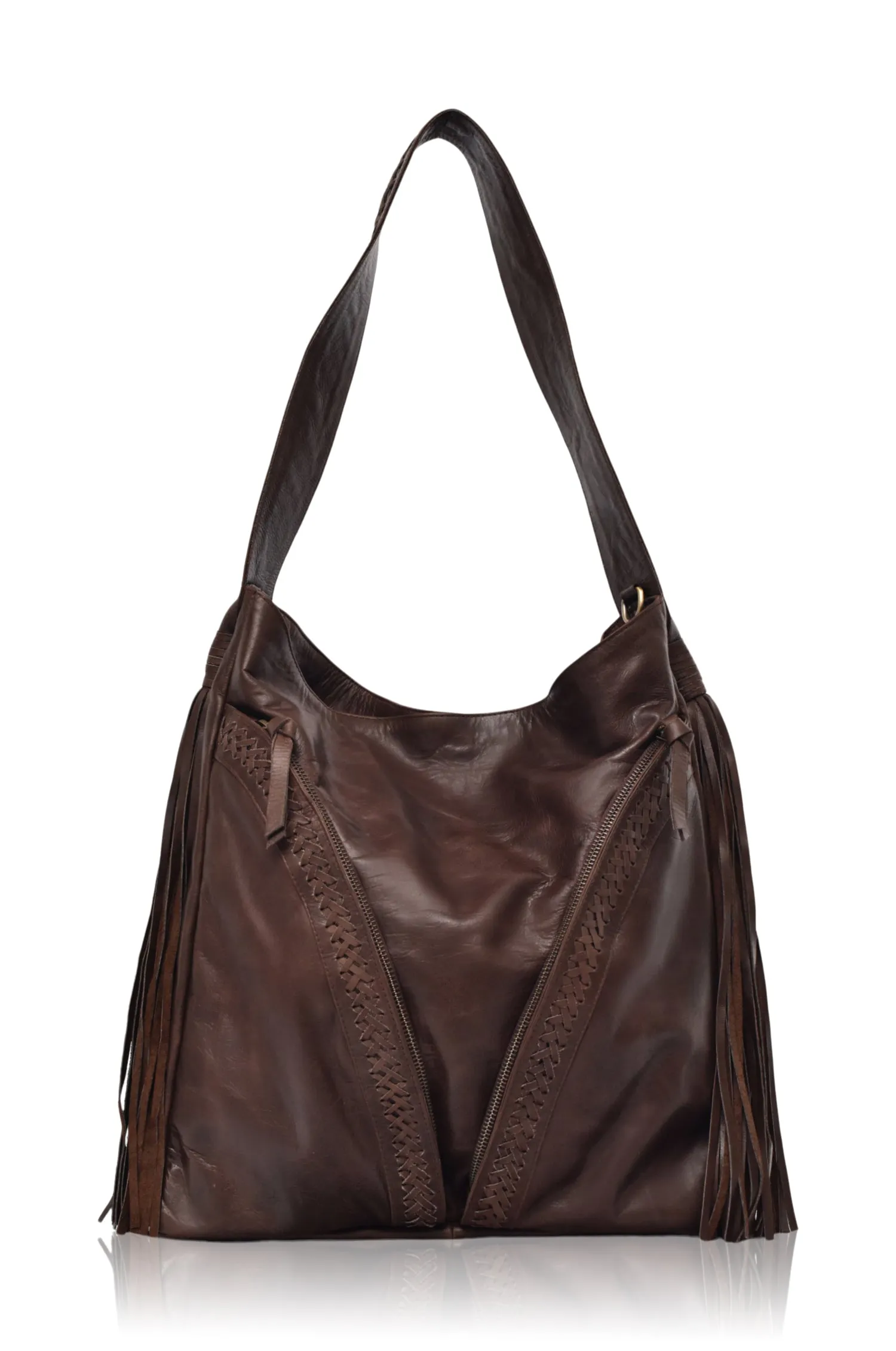 Nomad Tassel Leather Bag