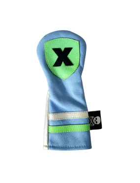 One-Of-A-Kind! Neon Green X Shield Hybrid Headcover