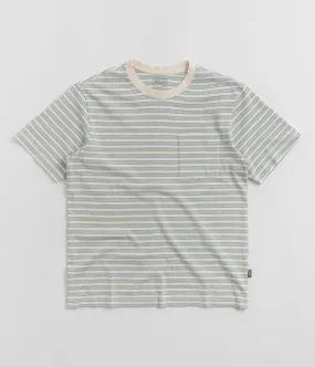 Patagonia Cotton in Conversion Pocket T-Shirt - Hidden Stripe: Natural