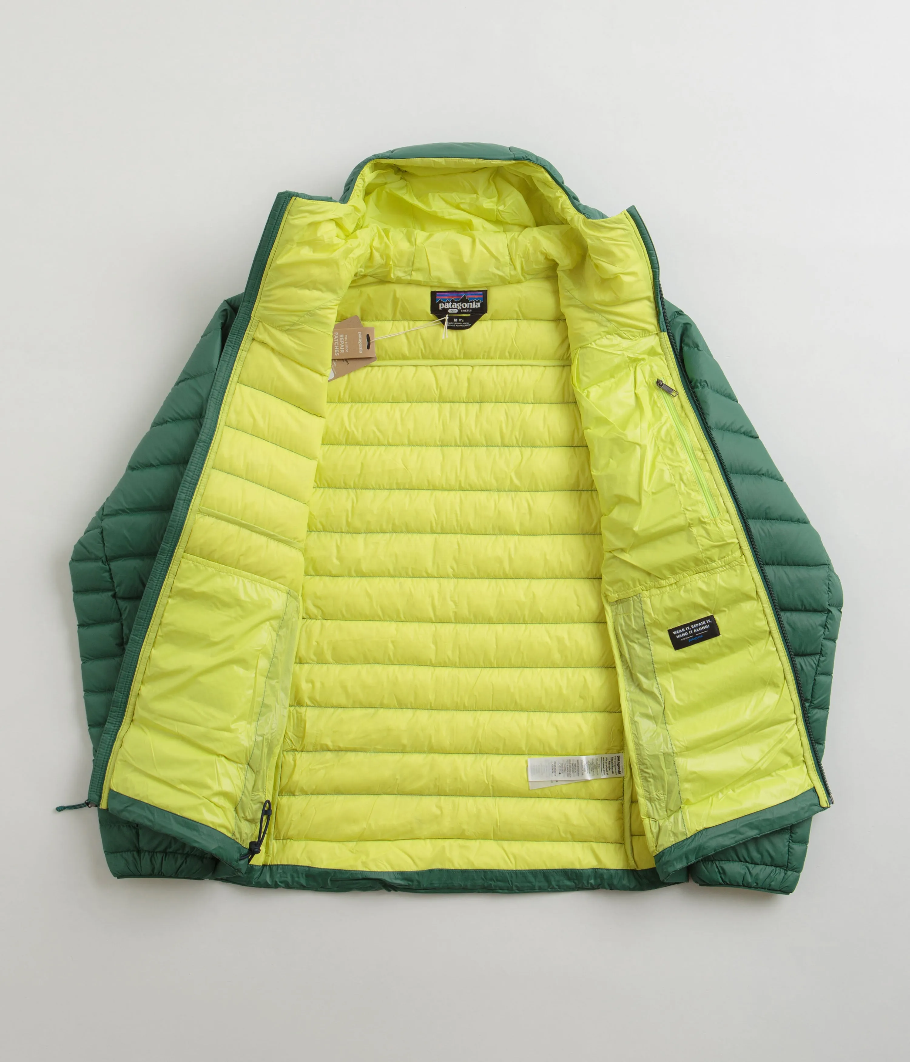 Patagonia Down Sweater Hooded Jacket (NetPlus) - Conifer Green