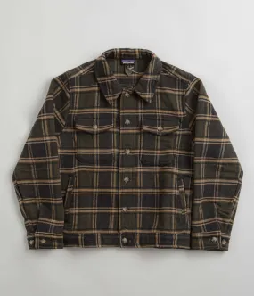 Patagonia Melton Wool Trucker Jacket - Hope: Basin Green