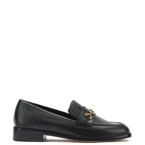 Patricia Loafer In Black Leather