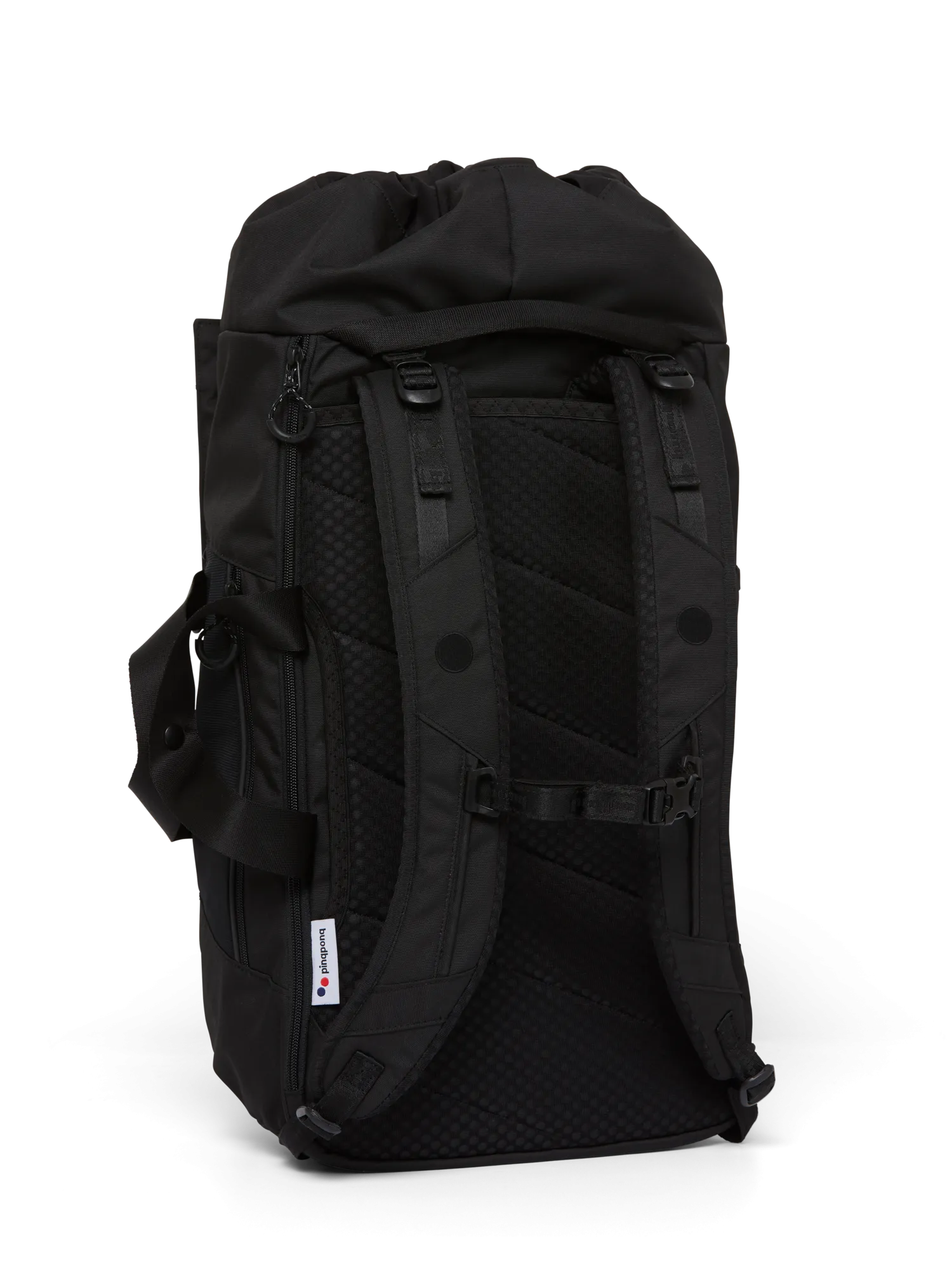 pinqponq Blok Large Backpack Rooted Black