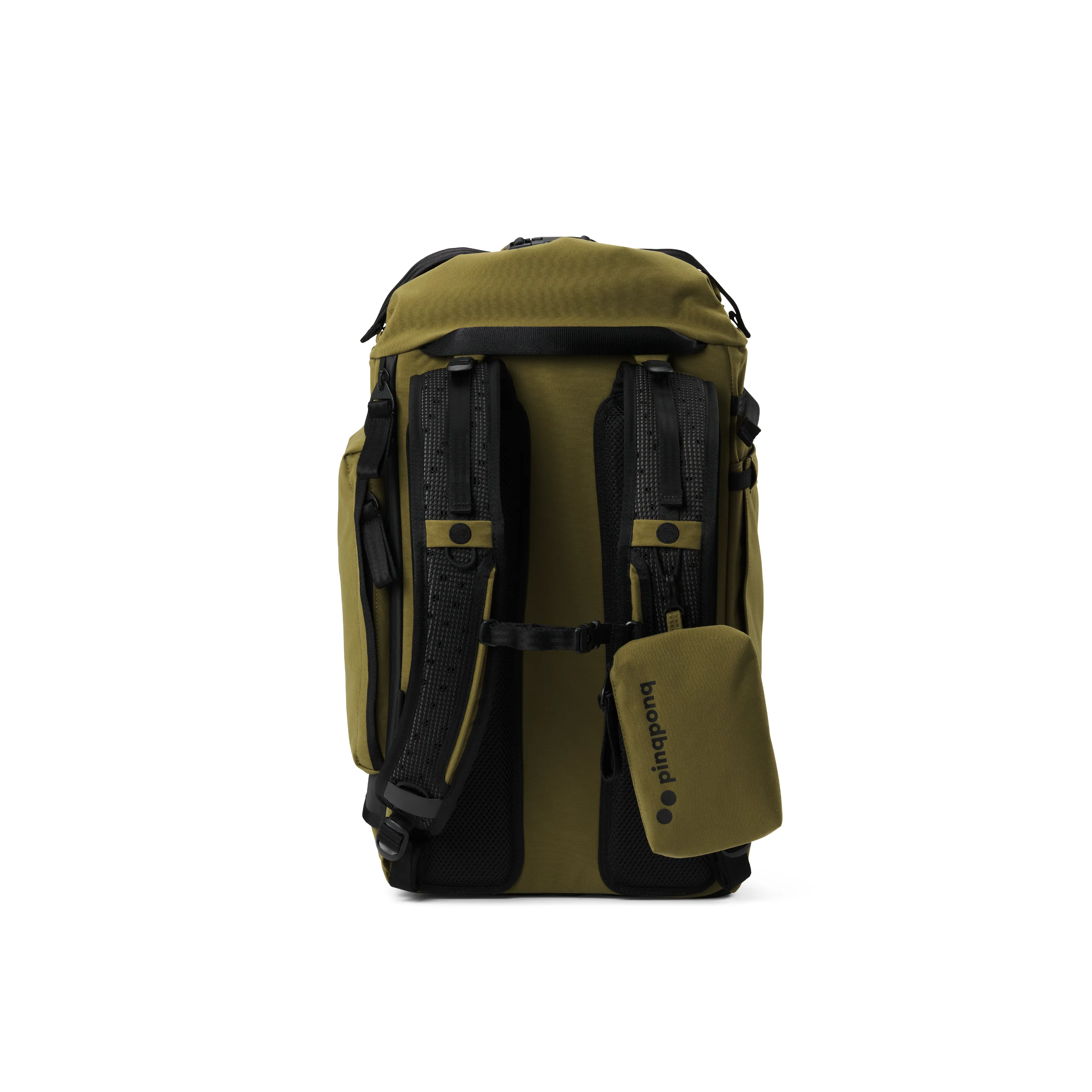 pinqponq KOMUT Medium Backpack Solid Olive