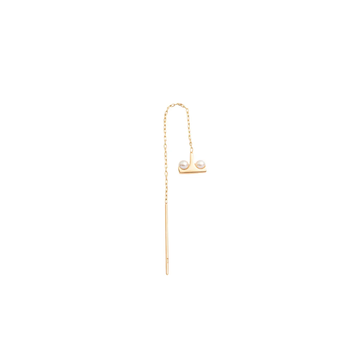 "Beluga" Chain Earring