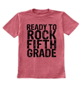 'Ready to Rock Fifth Grade' Tee