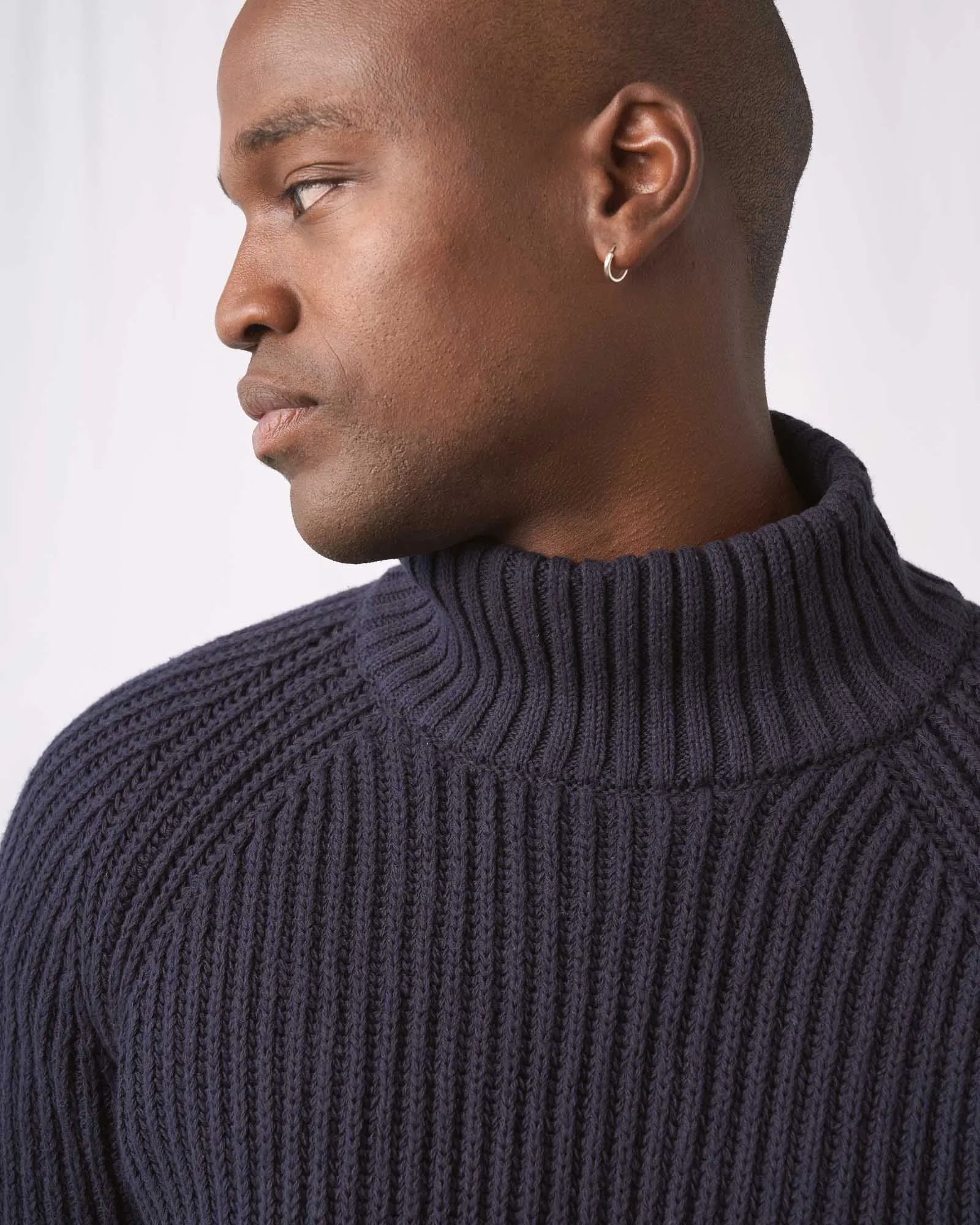 Recycled Mockneck Sweater