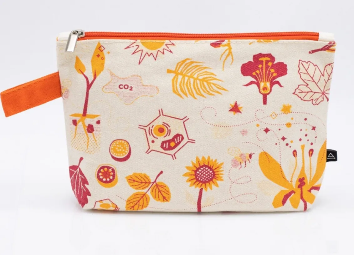 Retro Botany Pencil Bag