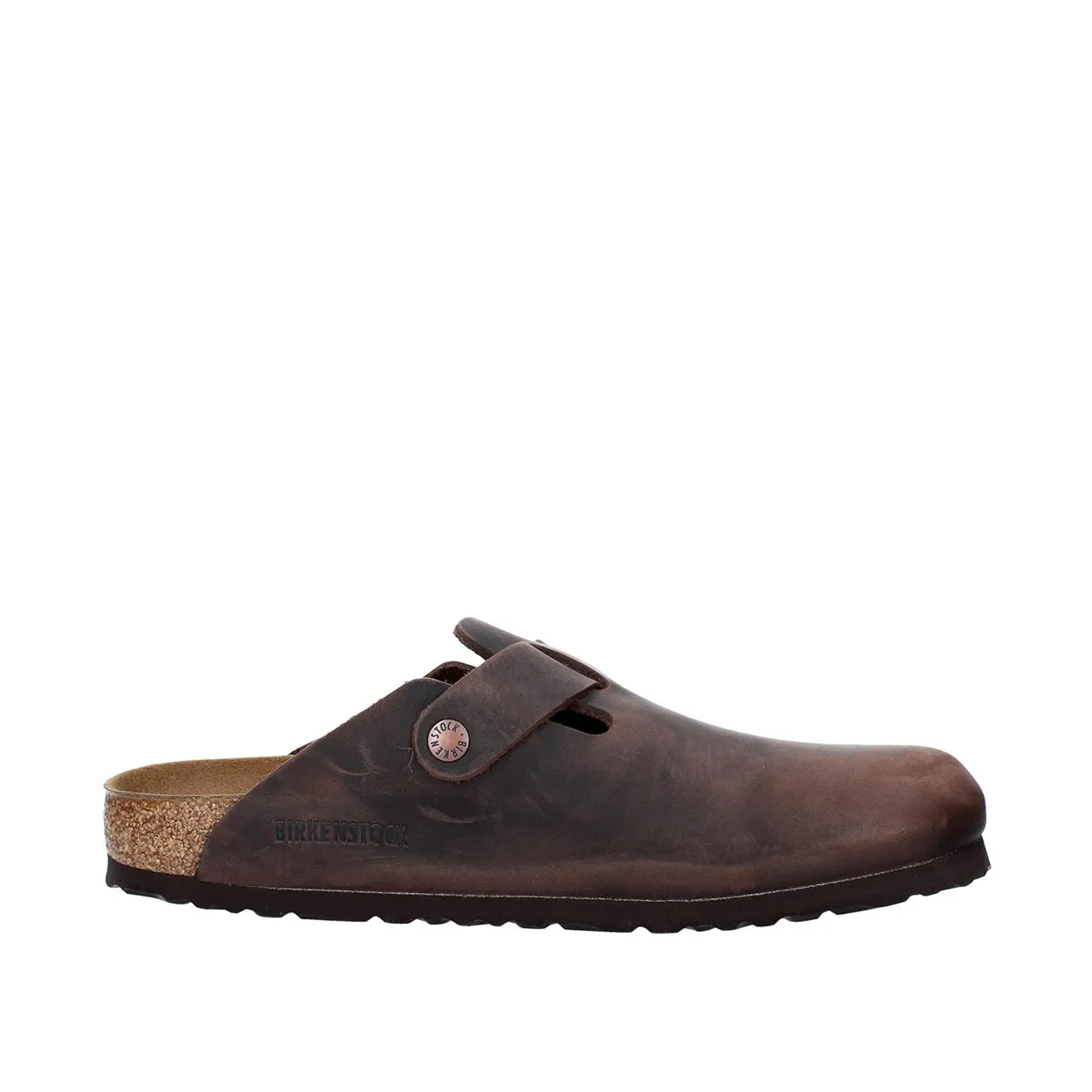 Sabot Birkenstock Boston Oiled Leather Marrone