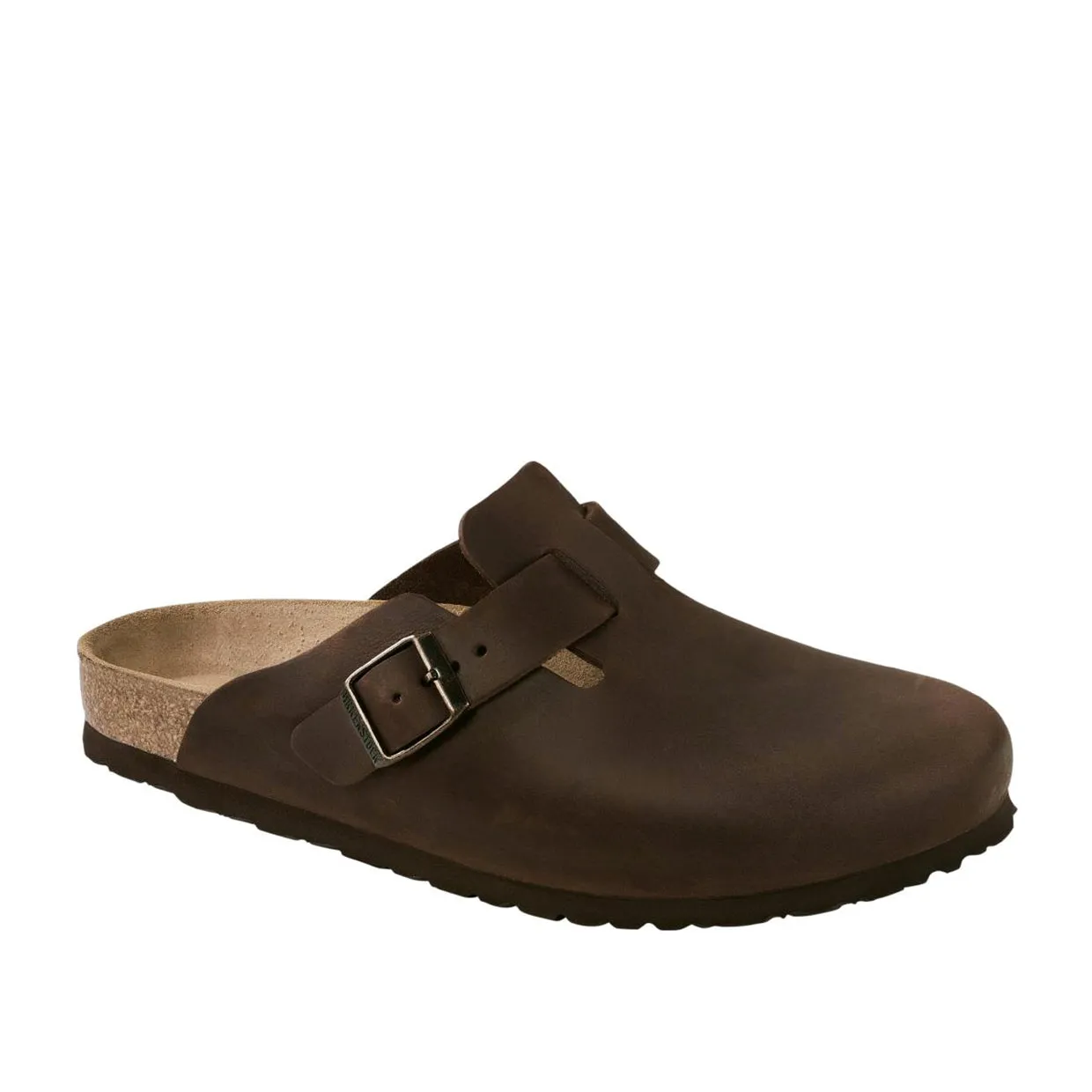 Sabot Birkenstock Boston Oiled Leather Marrone