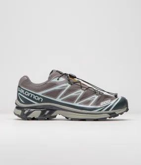 Salomon XT-6 Shoes - Plum Kitten / India Ink / Ballad Blue