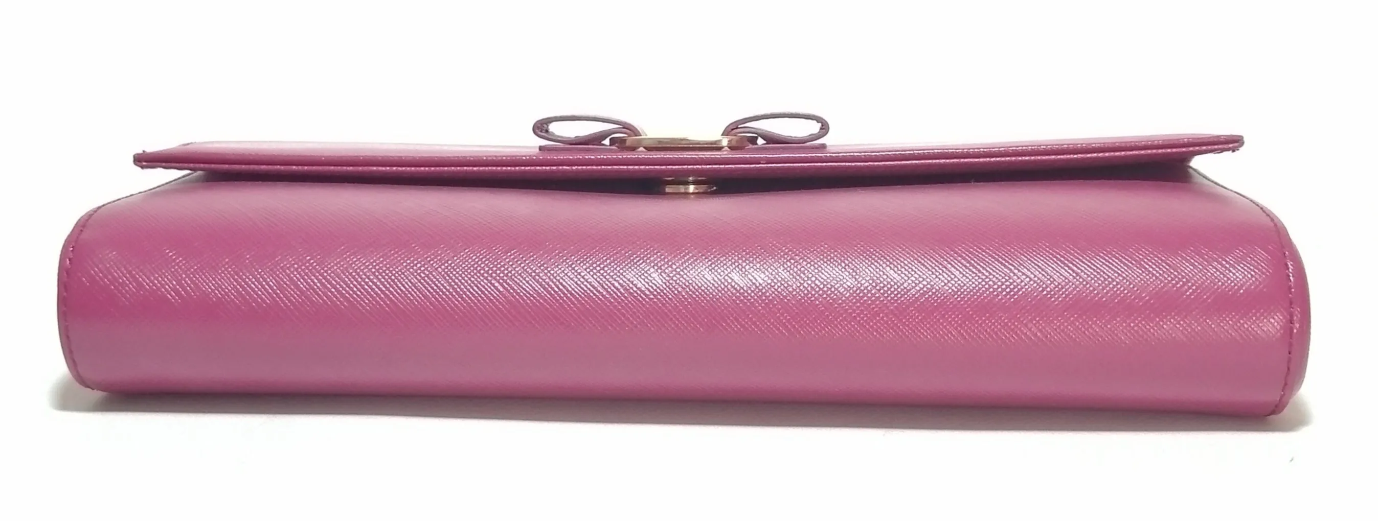 Salvatore Ferragamo Pink Leather Stripes Mini Bag | Gently Used |