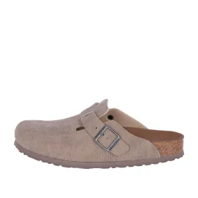 Sandali Birkenstock Boston Microfibra Grigio