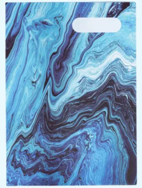 Spencil Scrapbook Covers Ocean Marble