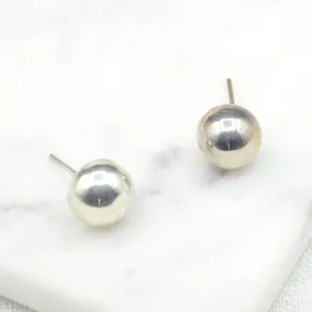 Spheres Silver Earrings