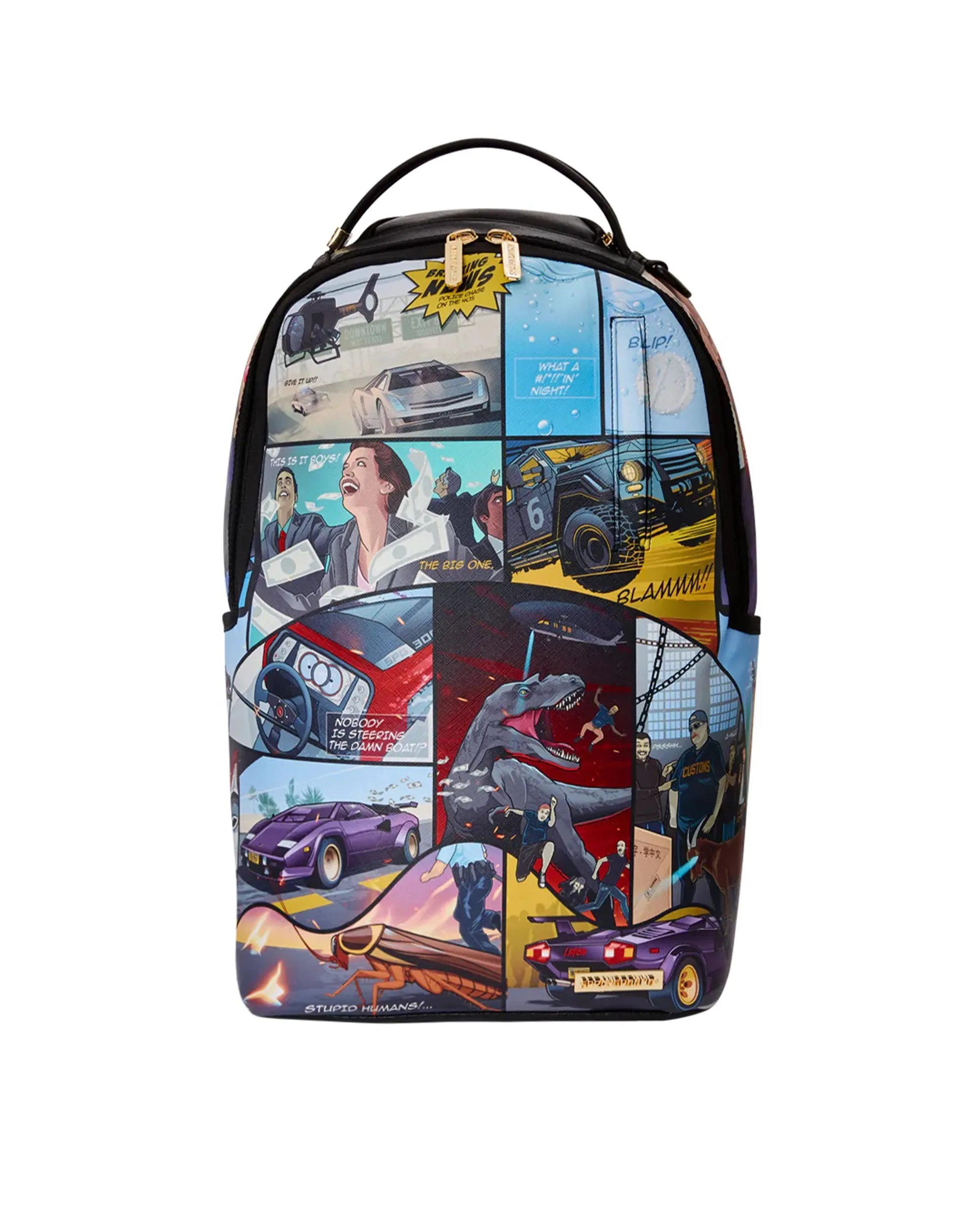 Sprayground Comic Chaos Dlx Backpack