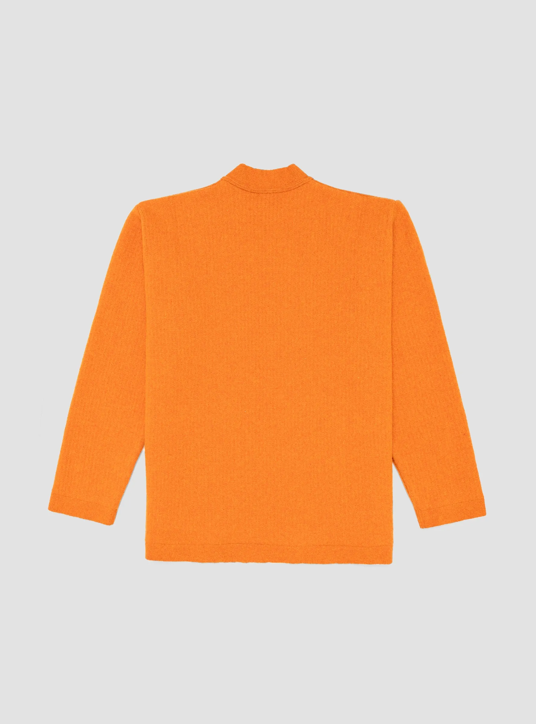 The English Difference Wool Kimono Orange