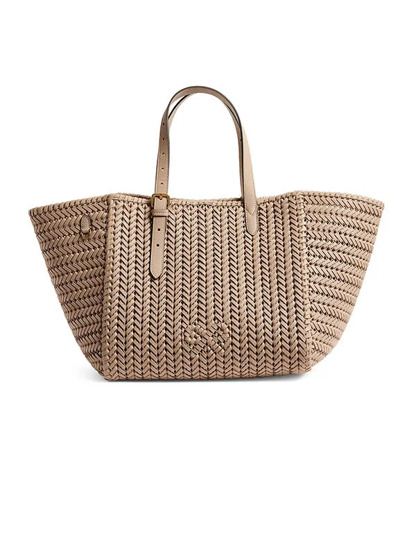 The Neeson Square Tote in Light Nude