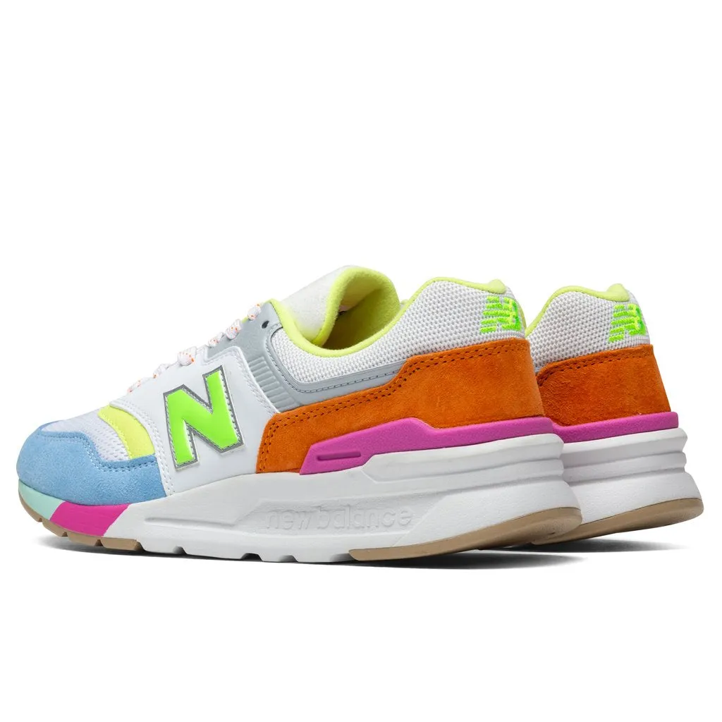 Women's 997H - White/Varsity Orange