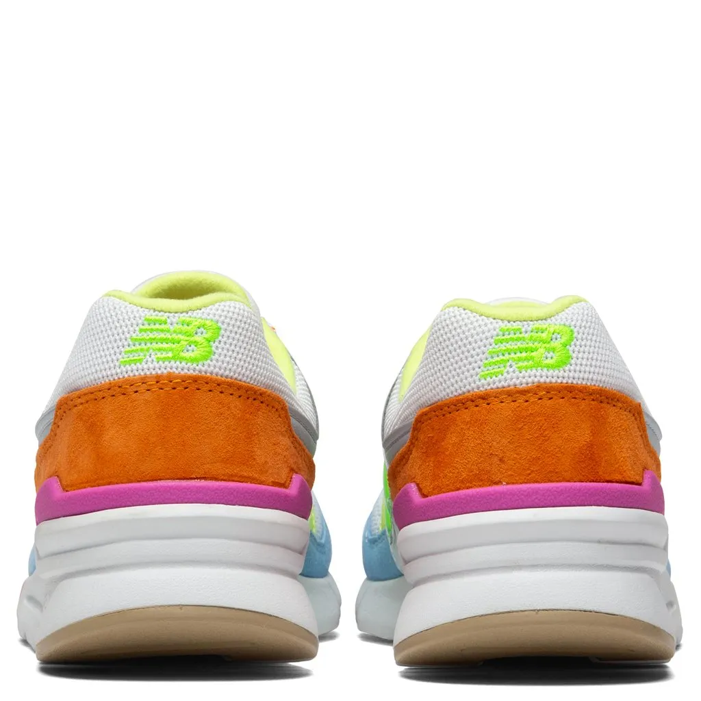 Women's 997H - White/Varsity Orange