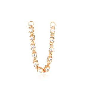 Yan Earring Chain Rose Gold