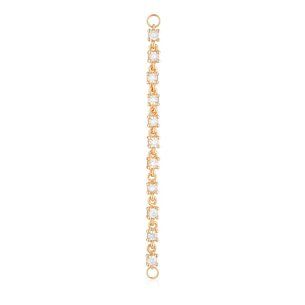 Yan Earring Chain Rose Gold