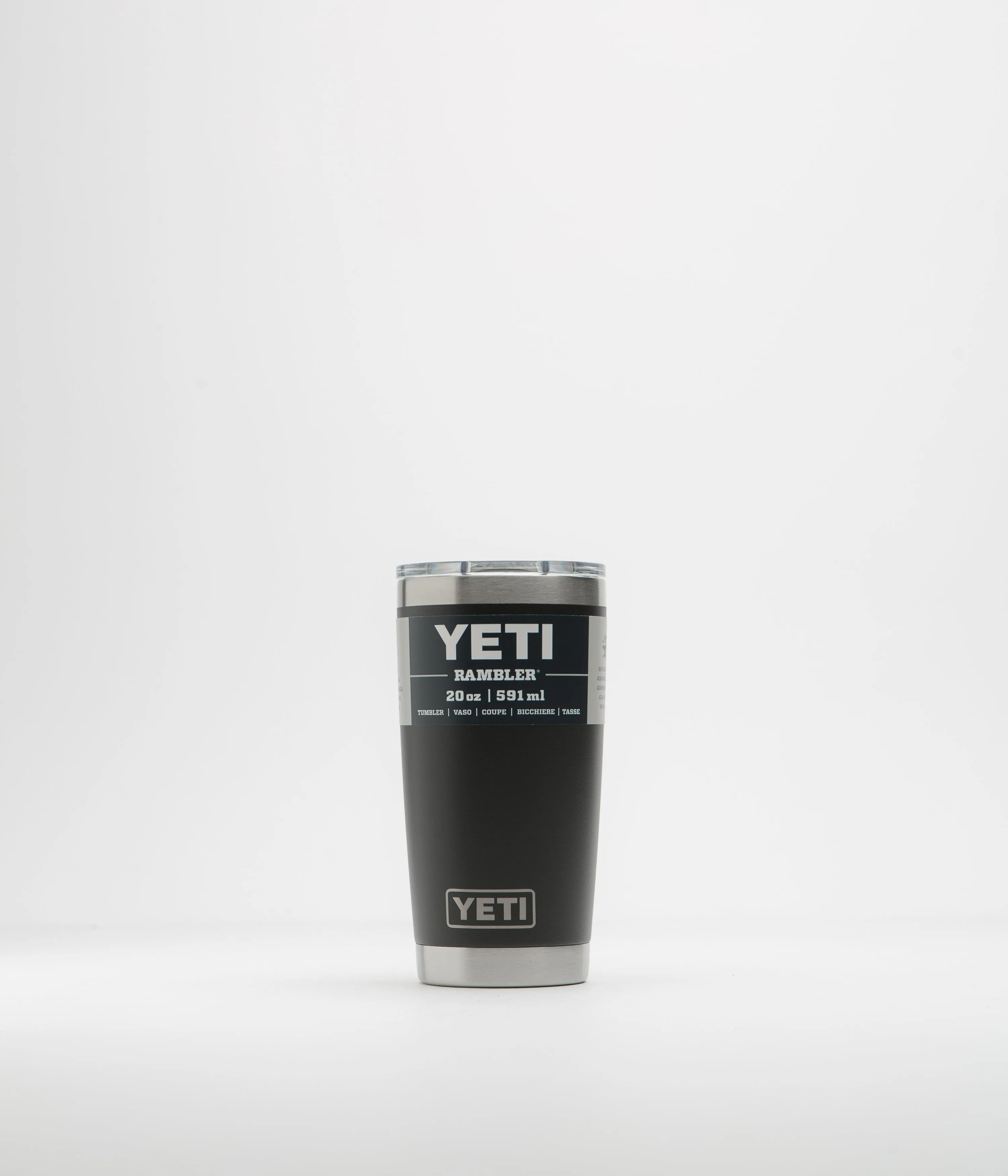 Yeti Rambler Tumbler V2 20oz - Black