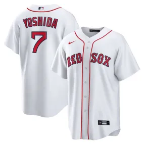 Youth Boston Red Sox Masataka Yoshida Cool Base Replica Home Jersey - White